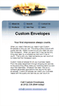 Mobile Screenshot of custom-envelopes.net